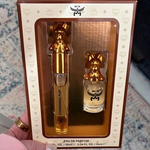 MCM Charming Pup Eau de Parfum Set with Gold Accents